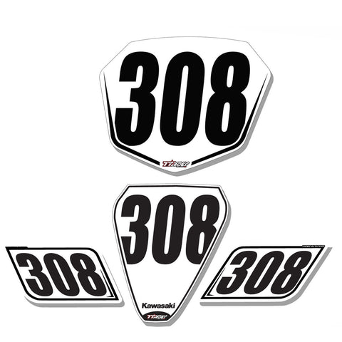 ZX10 R 2016-2020 Race Numberplate Set