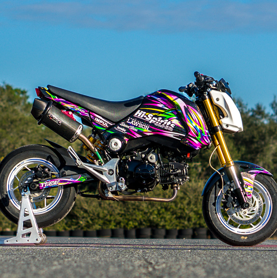 Grom 2013-2016 Hi Spirits Theme – SEVENTY SEVEN DECALS LLC