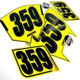 R6 2008-2016 Race Numberplate Set