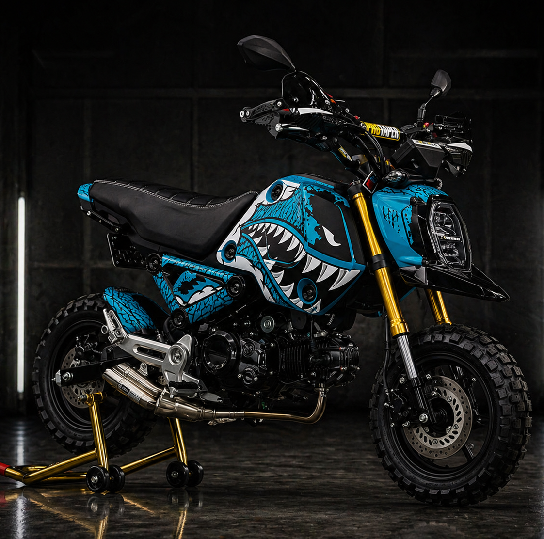 Grom 2021-2024 The Shark (Blue Raspberry) Theme – SEVENTY SEVEN