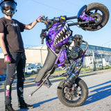 Grom 2021-2024 The Shark (Purple Camo) Theme