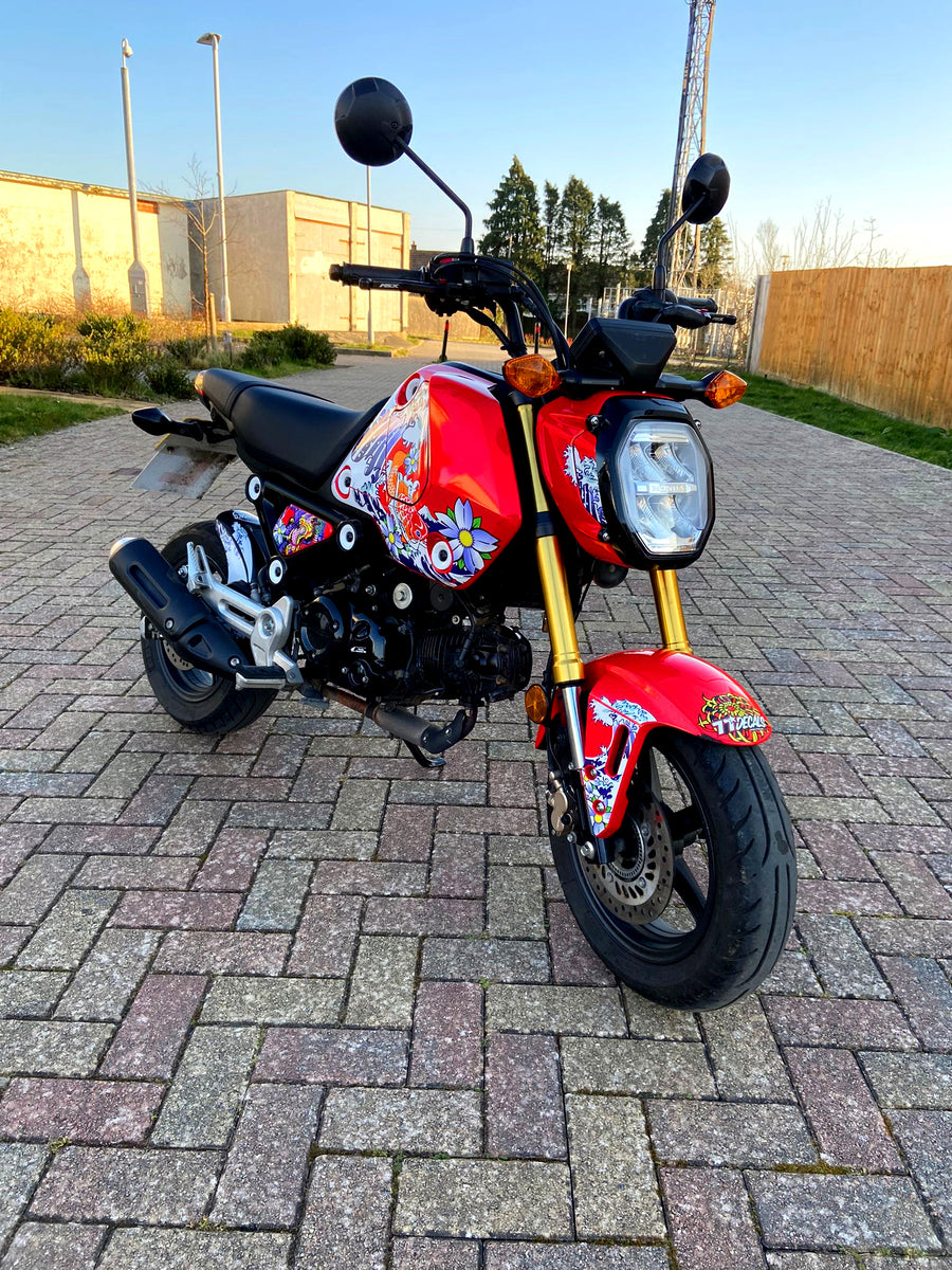Grom 2021-2024 Yakuza (Red) Theme – SEVENTY SEVEN DECALS LLC Grom 2021-2024 Yakuza (Red) Theme – SEVENTY SEVEN DECALS LLC