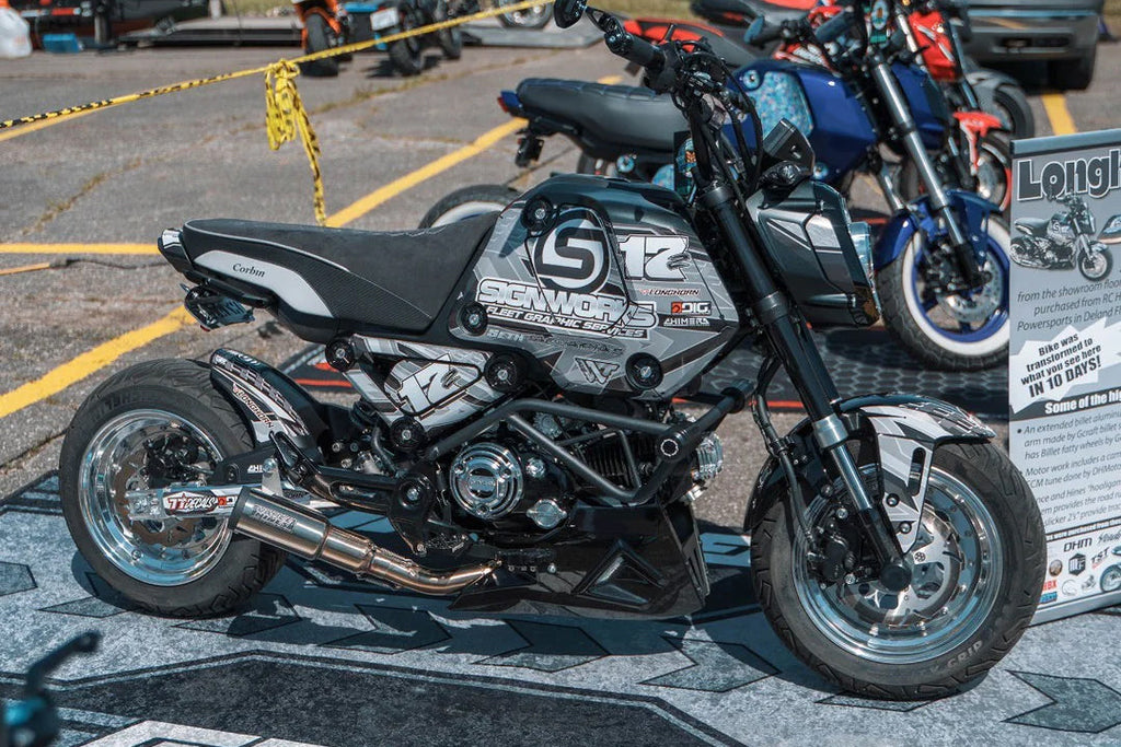 Longhorn Collaboration Graphics Kit for Honda Grom 2024