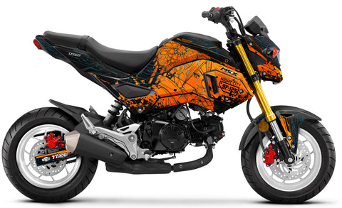 Grom 2017-2020 Cyberpunk II (Orange) Theme