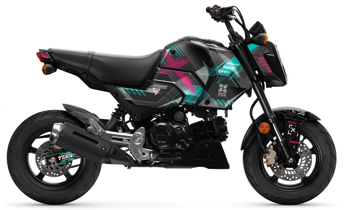 Grom 2025-2026 Type X (Black) Theme – SEVENTY SEVEN DECALS LLC