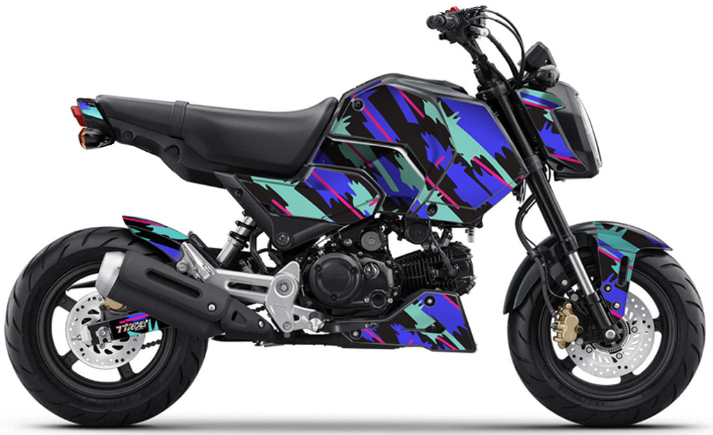 Grom 2025 Oil Splash Theme SEVENTY SEVEN DECALS LLC