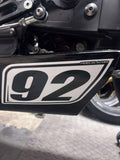 Ninja 300 2012-2017 Race Numberplate Set