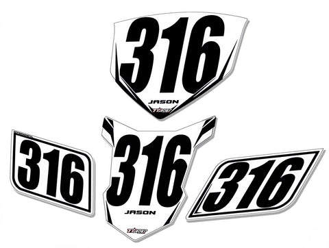 S1000RR 2019-2024 Race Numberplate Set