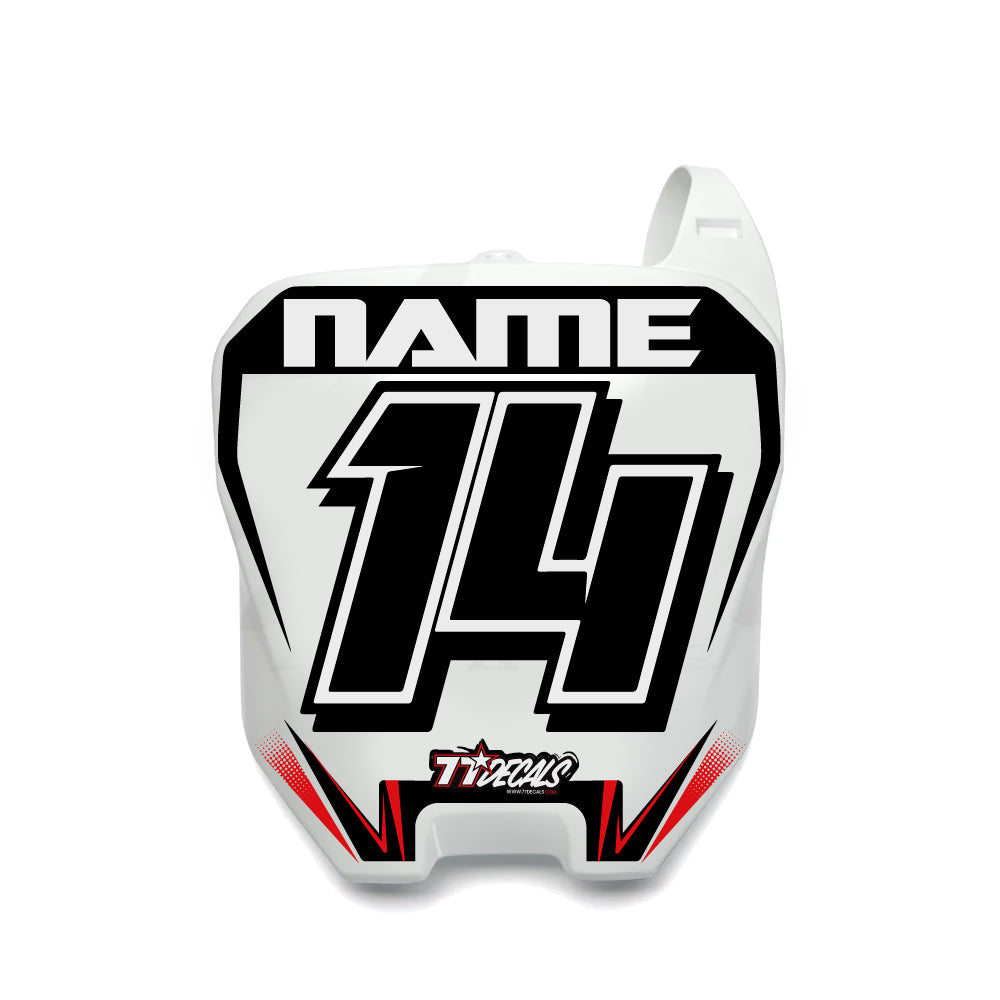 Grom Race Numberplate Set – SEVENTY SEVEN DECALS LLC