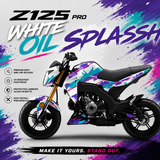Z125 2017-2026 Oil Splash (White) Theme