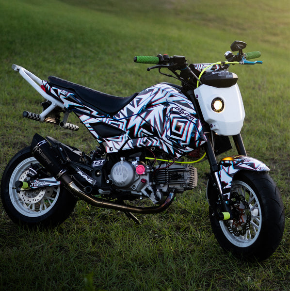  ENVIRONMENTAL グラフィックT M　five Grom 2017-2020 Energy Trip Theme – SEVENTY SEVEN DECALS LLC