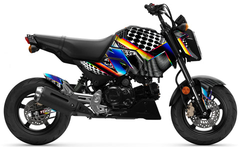 Kit Adesivi Grafica Repsol Per Honda Grom 125/MSX125 2013-2016 - Decalcomanie Motosport Factory EFX
