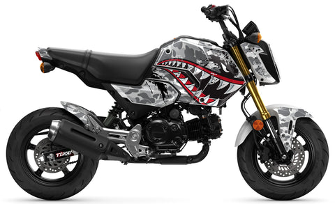 Grom 2025 The Shark (Snow Camo) Theme