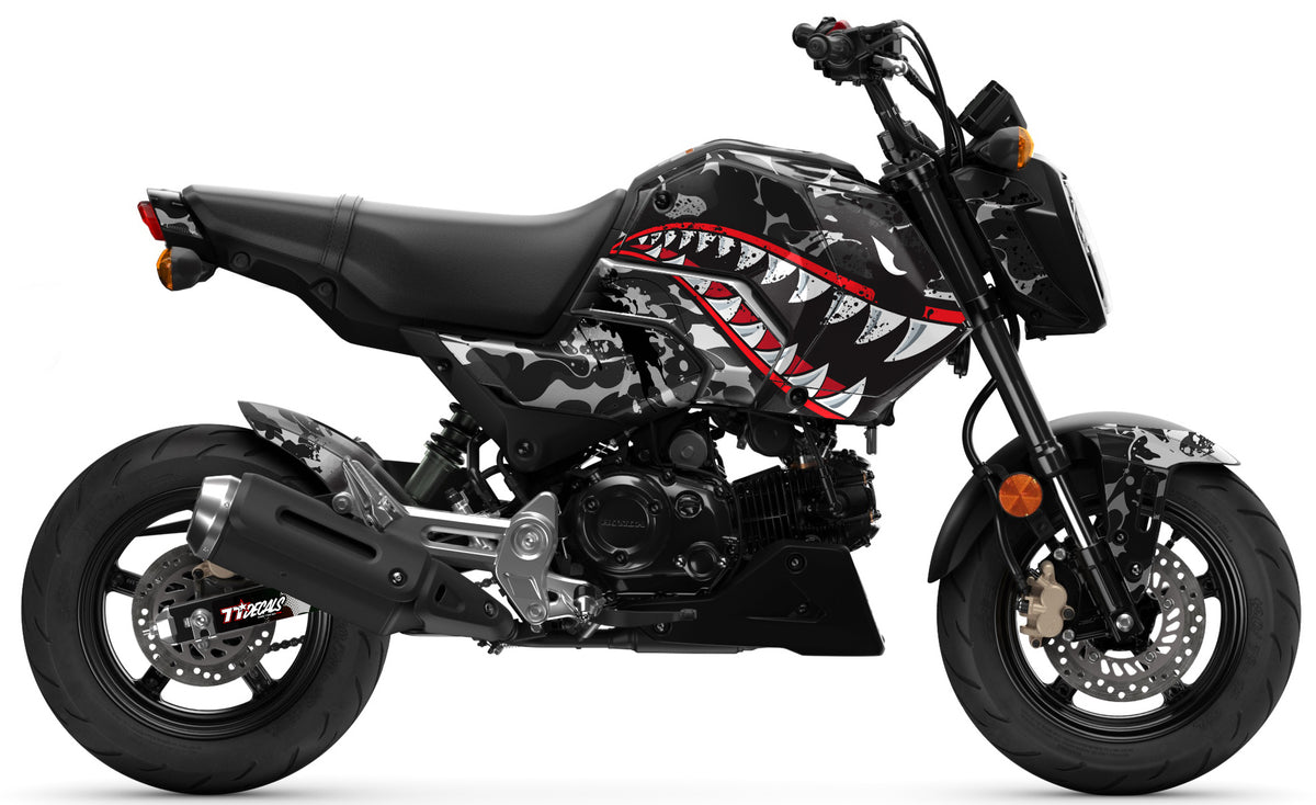 Grom 2025-2026 The Shark (Urban Camo) Theme – SEVENTY SEVEN DECALS LLC