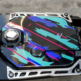 Ruckus Stainless Steel Gas Tank Cover Graphics