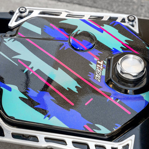 Ruckus Stainless Steel Gas Tank Cover Graphics