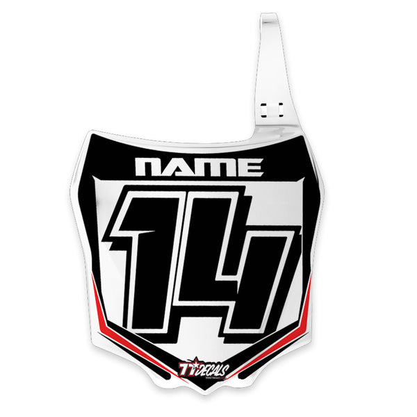 パーソナルナンバープレート Z125 Race Numberplate – SEVENTY SEVEN DECALS LLC