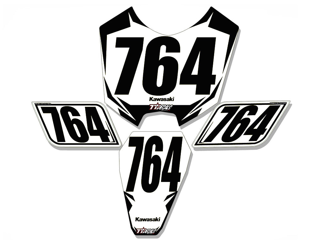 Ninja ZX10 R 2021-2023 Race Numberplate Set – SEVENTY SEVEN