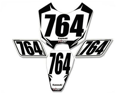Ninja ZX10 R 2021-2023 Race Numberplate Set