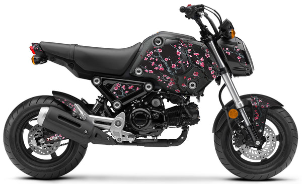 Grom 2021 2024 Cherry Blossom Black Theme SEVENTY SEVEN DECALS LLC