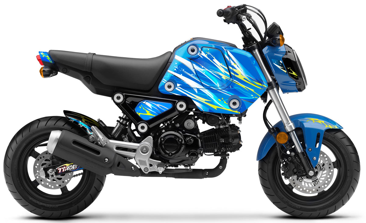 Grom 2021-2024 Speed Tribe (Candy Blue) Theme – SEVENTY SEVEN DECALS LLC